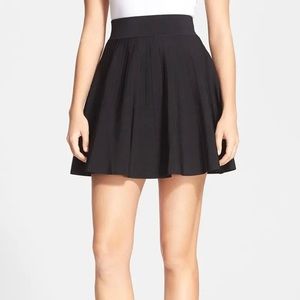 NWT TED BAKER black stretchy knit skirt (US 4/6)